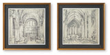 Downyard Black/Beige Wall Art, Set of 2 by Ashley at Eve Furniture