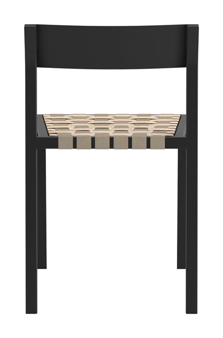 Draco Black Outdoor Dining Chair (Set of 2) by Zuomod at Eve Furniture