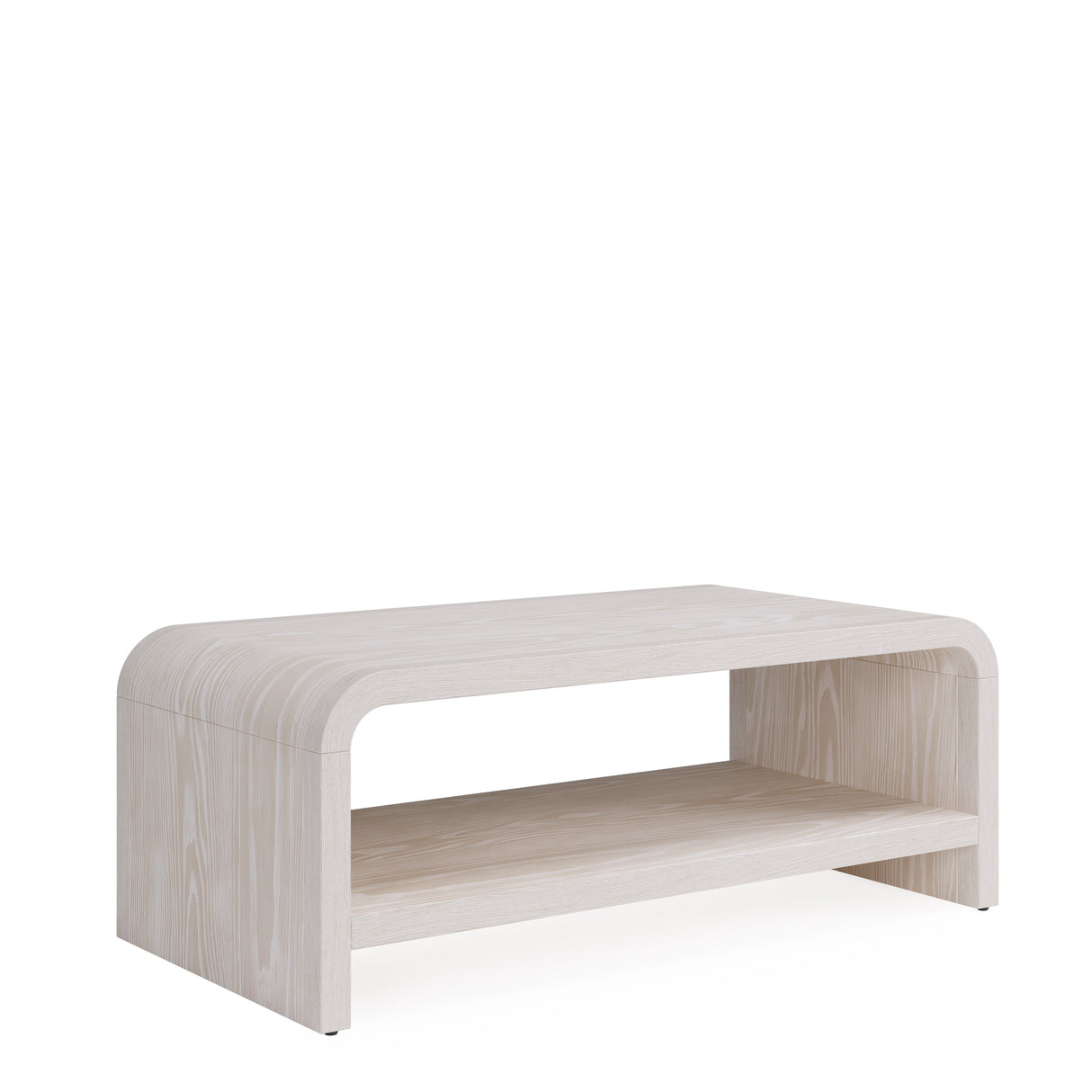 Drake Ash Wood Coffee Table in Sugar by Modus Furniture at Eve Furniture