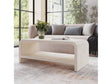 Drake Ash Wood Coffee Table in Sugar by Modus Furniture at Eve Furniture