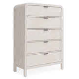 Drake Five Drawer Chest in Sugar by Modus Furniture at Eve Furniture