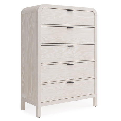 Drake Five Drawer Chest in Sugar by Modus Furniture at Eve Furniture