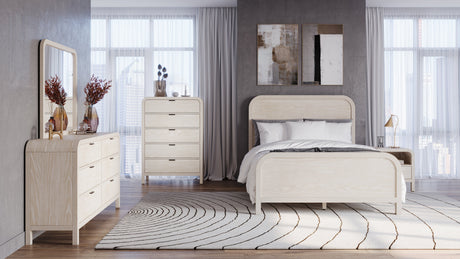 Drake Six Drawer Dresser in Sugar by Modus Furniture at Eve Furniture