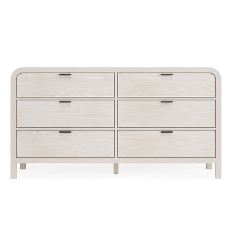 Drake Six Drawer Dresser in Sugar by Modus Furniture at Eve Furniture