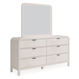 Drake Six Drawer Dresser in Sugar by Modus Furniture at Eve Furniture