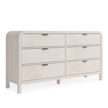 Drake Six Drawer Dresser in Sugar by Modus Furniture at Eve Furniture