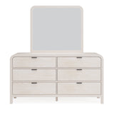 Drake Six Drawer Dresser in Sugar by Modus Furniture at Eve Furniture