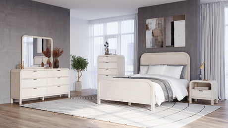 Drake Six Drawer Dresser in Sugar by Modus Furniture at Eve Furniture