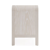 Drake Two Drawer USB-Charging Nightstand in Sugar by Modus Furniture at Eve Furniture