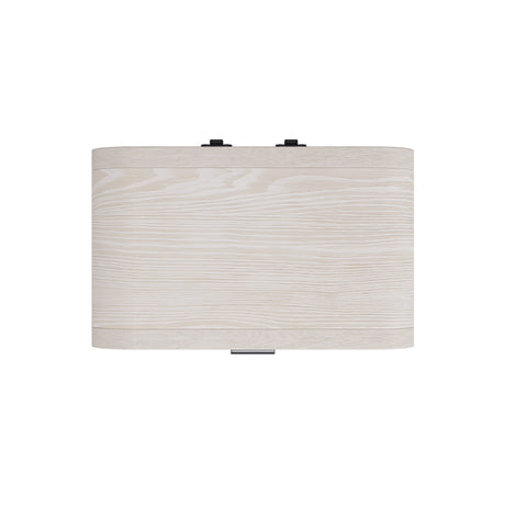 Drake Two Drawer USB-Charging Nightstand in Sugar by Modus Furniture at Eve Furniture