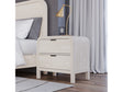 Drake Two Drawer USB-Charging Nightstand in Sugar by Modus Furniture at Eve Furniture