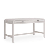 Drake Two Drawer Writing Desk in Sugar by Modus Furniture at Eve Furniture