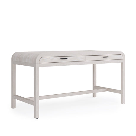 Drake Two Drawer Writing Desk in Sugar by Modus Furniture at Eve Furniture