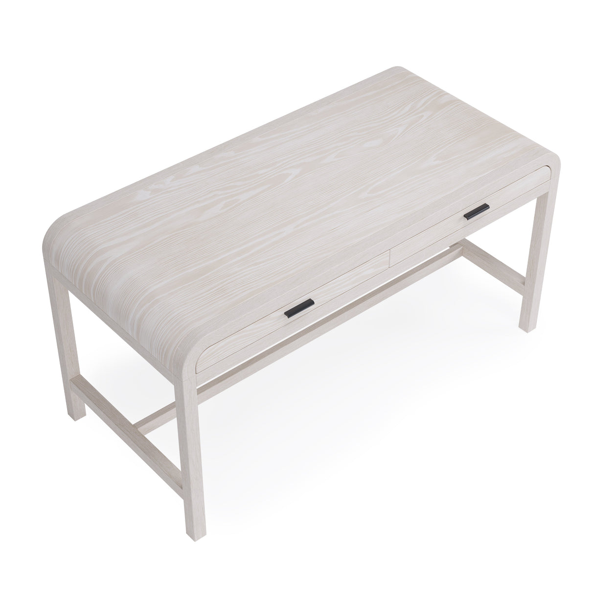 Drake Two Drawer Writing Desk in Sugar by Modus Furniture at Eve Furniture