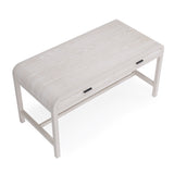 Drake Two Drawer Writing Desk in Sugar by Modus Furniture at Eve Furniture