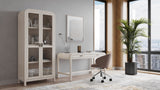 Drake Two Drawer Writing Desk in Sugar by Modus Furniture at Eve Furniture