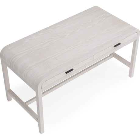 Drake Two Drawer Writing Desk in Sugar by Modus Furniture at Eve Furniture