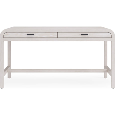 Drake Two Drawer Writing Desk in Sugar by Modus Furniture at Eve Furniture