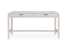 Drake Two Drawer Writing Desk in Sugar by Modus Furniture at Eve Furniture