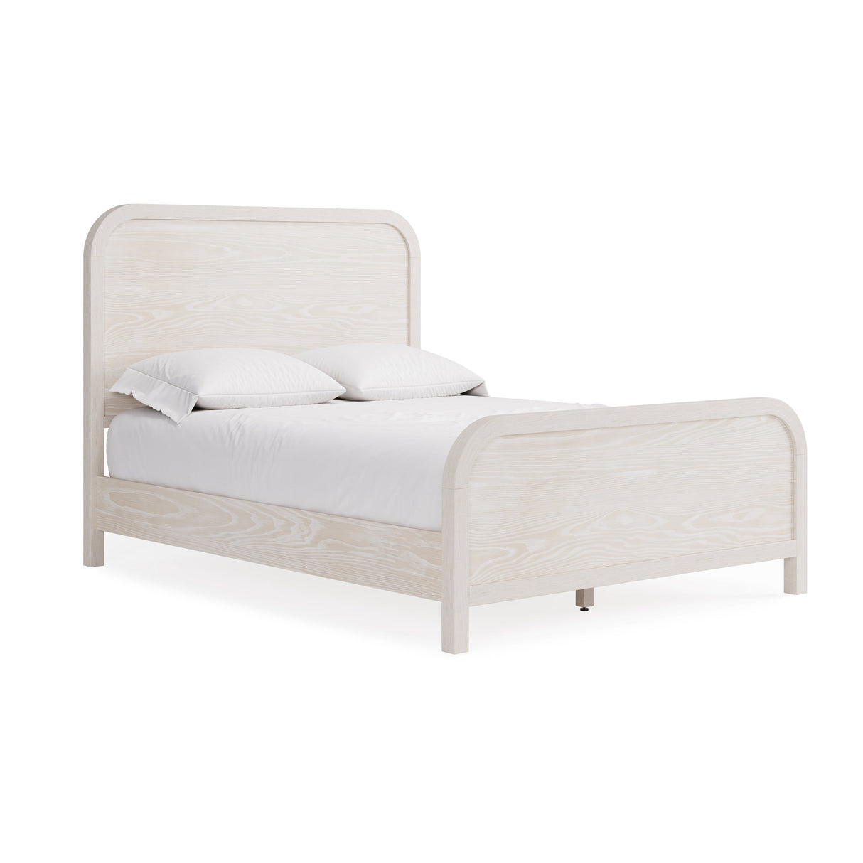 Drake Wood Eastern King Platform Bed in Sugar by Modus Furniture at Eve Furniture