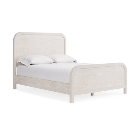 Drake Wood Eastern King Platform Bed in Sugar by Modus Furniture at Eve Furniture