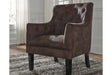 Drakelle Mahogany Accent Chair by Ashley at Eve Furniture