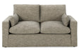 Dramatic Granite Loveseat by Ashley at Eve Furniture