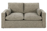 Dramatic Granite Loveseat by Ashley at Eve Furniture