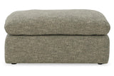 Dramatic Granite Ottoman by Ashley at Eve Furniture