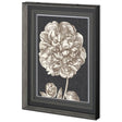 Dramatic Peony II by Vision Studio a Hand Embellished Textured Framed Art Print Matted under Glass by Mercana at Eve Furniture
