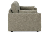 Dramatic Granite Loveseat by Ashley at Eve Furniture