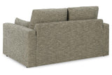 Dramatic Granite Loveseat by Ashley at Eve Furniture