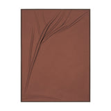 Drape I Rust Fabric Dimensional Framed Art by Mercana at Eve Furniture