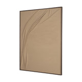 Drape III Camel Fabric Dimensional Framed Art by Mercana at Eve Furniture