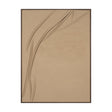 Drape III Camel Fabric Dimensional Framed Art by Mercana at Eve Furniture
