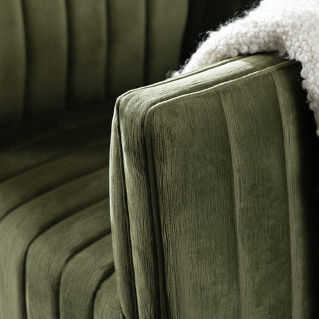 Draper Green Accent Chair by Crestview at Eve Furniture