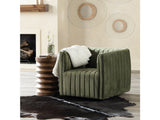 Draper Green Accent Chair by Crestview at Eve Furniture
