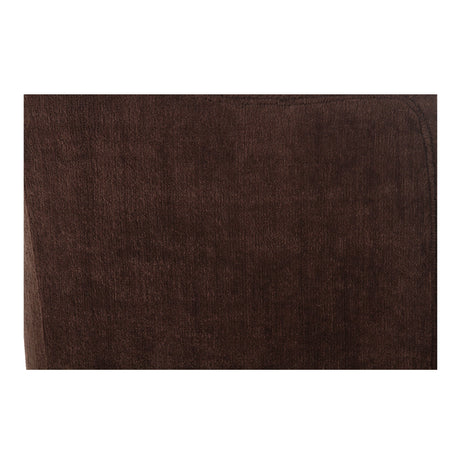 Drava Dark Brown Rolling Dining Chair by MOES at Eve Furniture