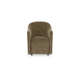Drava Green Rolling Dining Chair by MOES at Eve Furniture
