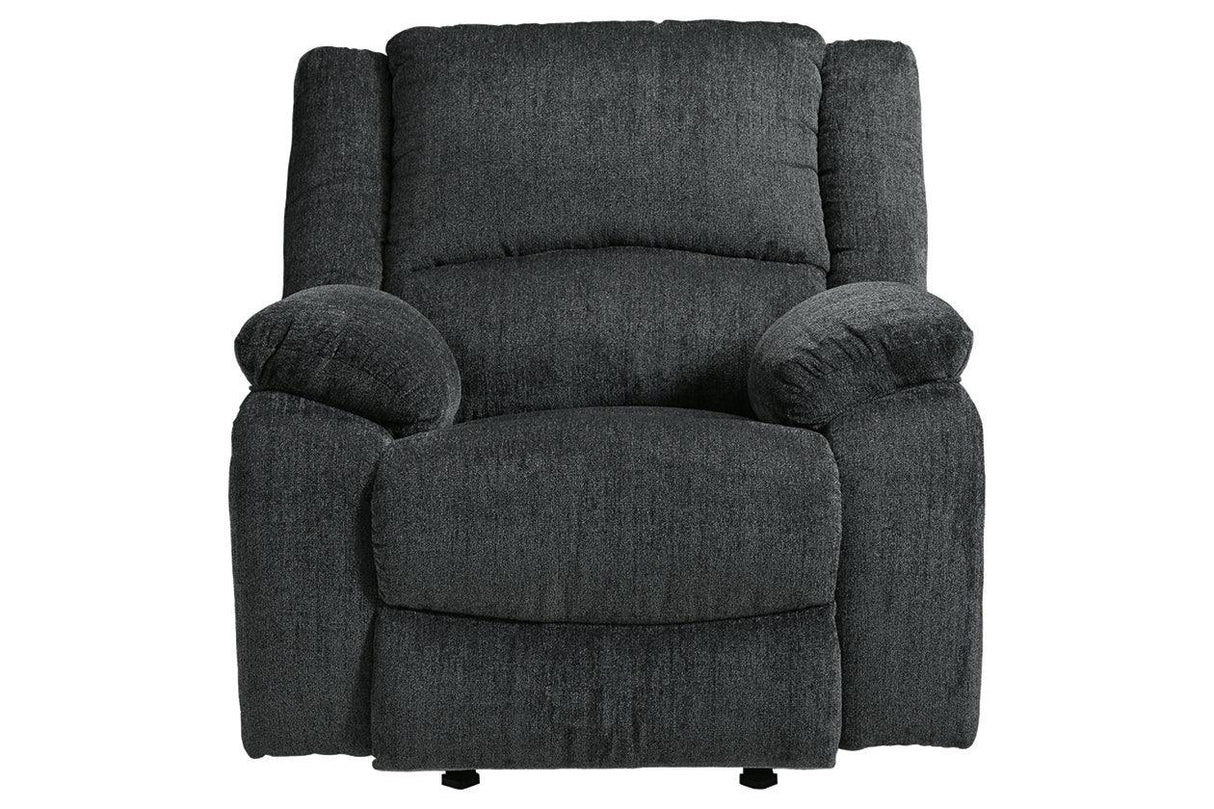 Draycoll Manual Rocker Recliner by Ashley at Eve Furniture