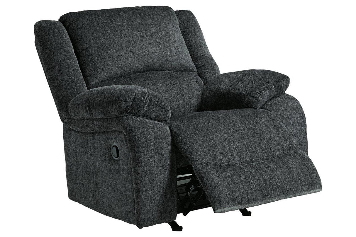 Draycoll Manual Rocker Recliner by Ashley at Eve Furniture