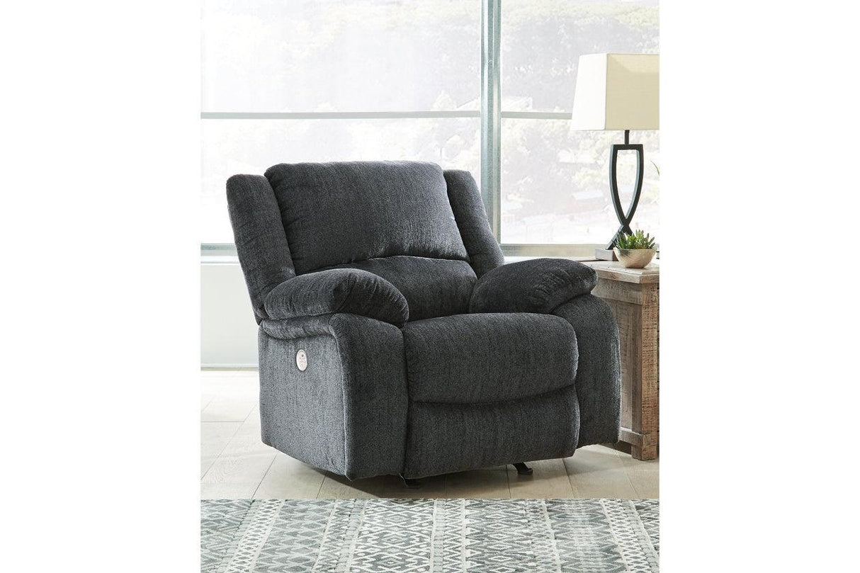 Draycoll Power Rocker Recliner by Ashley at Eve Furniture