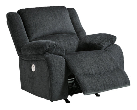 Draycoll Slate Power Reclining Living Room Set by Ashley at Eve Furniture