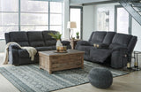 Draycoll Slate Power Reclining Living Room Set by Ashley at Eve Furniture