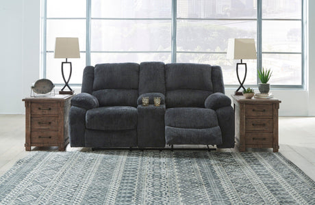 Draycoll Slate Reclining Living Room Set by Ashley at Eve Furniture