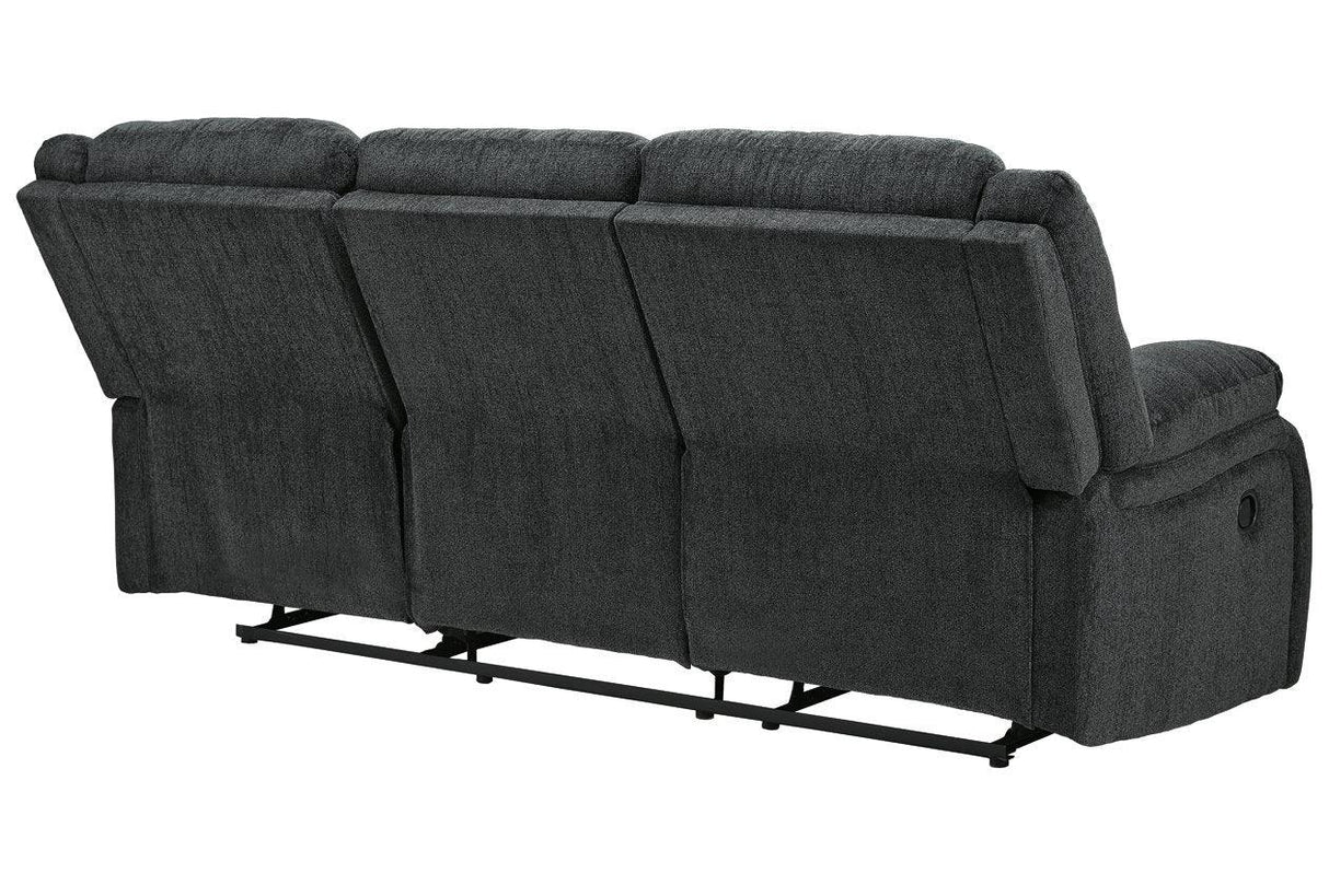 Draycoll Slate Reclining Sofa by Ashley at Eve Furniture