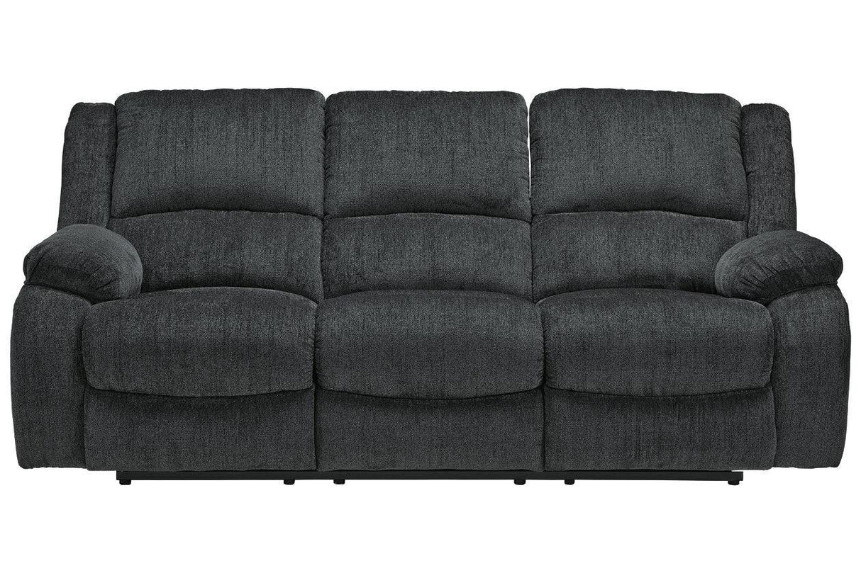 Draycoll Slate Reclining Sofa by Ashley at Eve Furniture