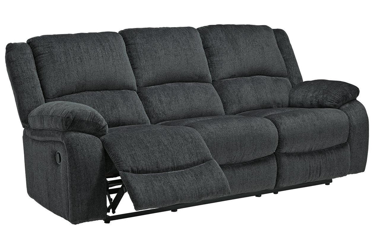 Draycoll Slate Reclining Sofa by Ashley at Eve Furniture