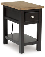 Drazmine Brown Chairside End Table by Ashley at Eve Furniture