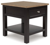 Drazmine Brown End Table by Ashley at Eve Furniture